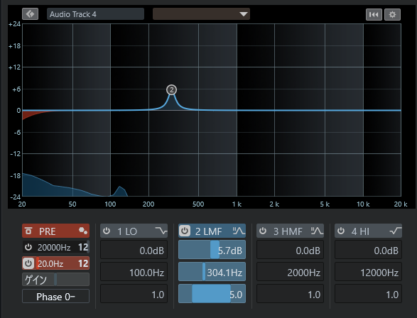Residual analog noise lingering during silent passages