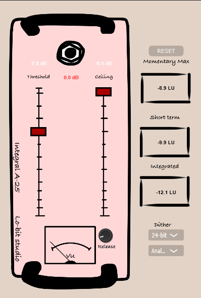 Integral A25 GUI Interface Artwork